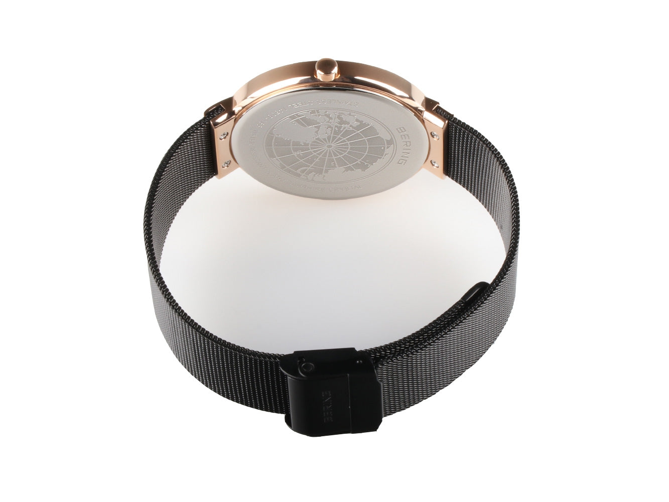 BERING 14539-166 Only Time Armbanduhr 39 mm Gold ansicht-3