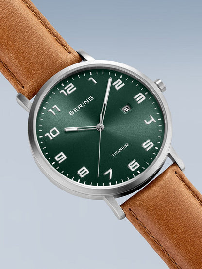BERING 18640-568 Analoguhr Armbanduhr 46 mm