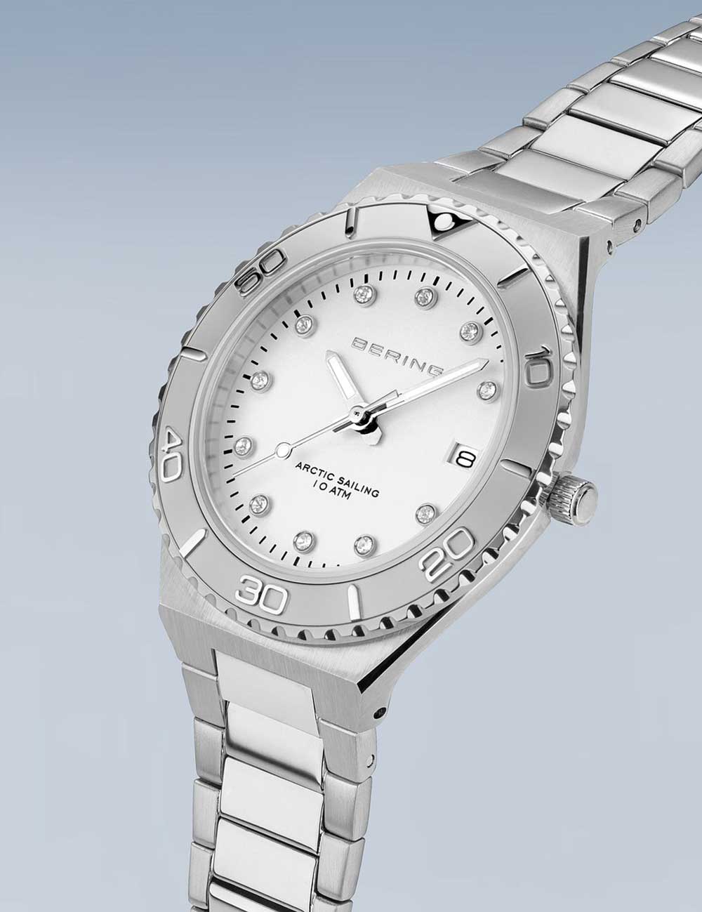 BERING 18936-704 Analoguhr Armbanduhr 38 mm ansicht-2