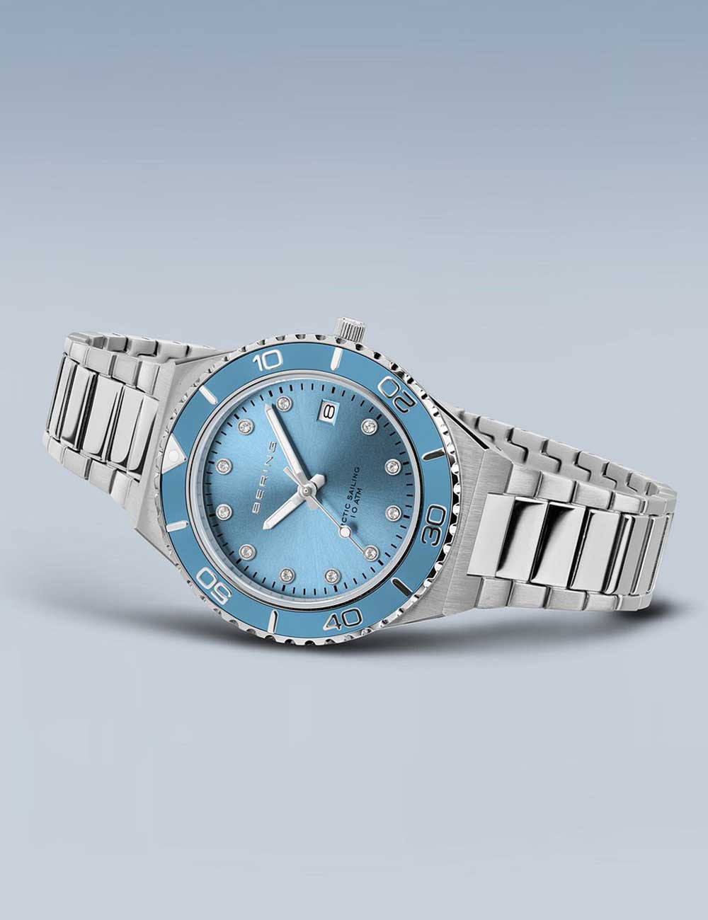 BERING 18936-705 Analoguhr Armbanduhr 43 mm ansicht-3