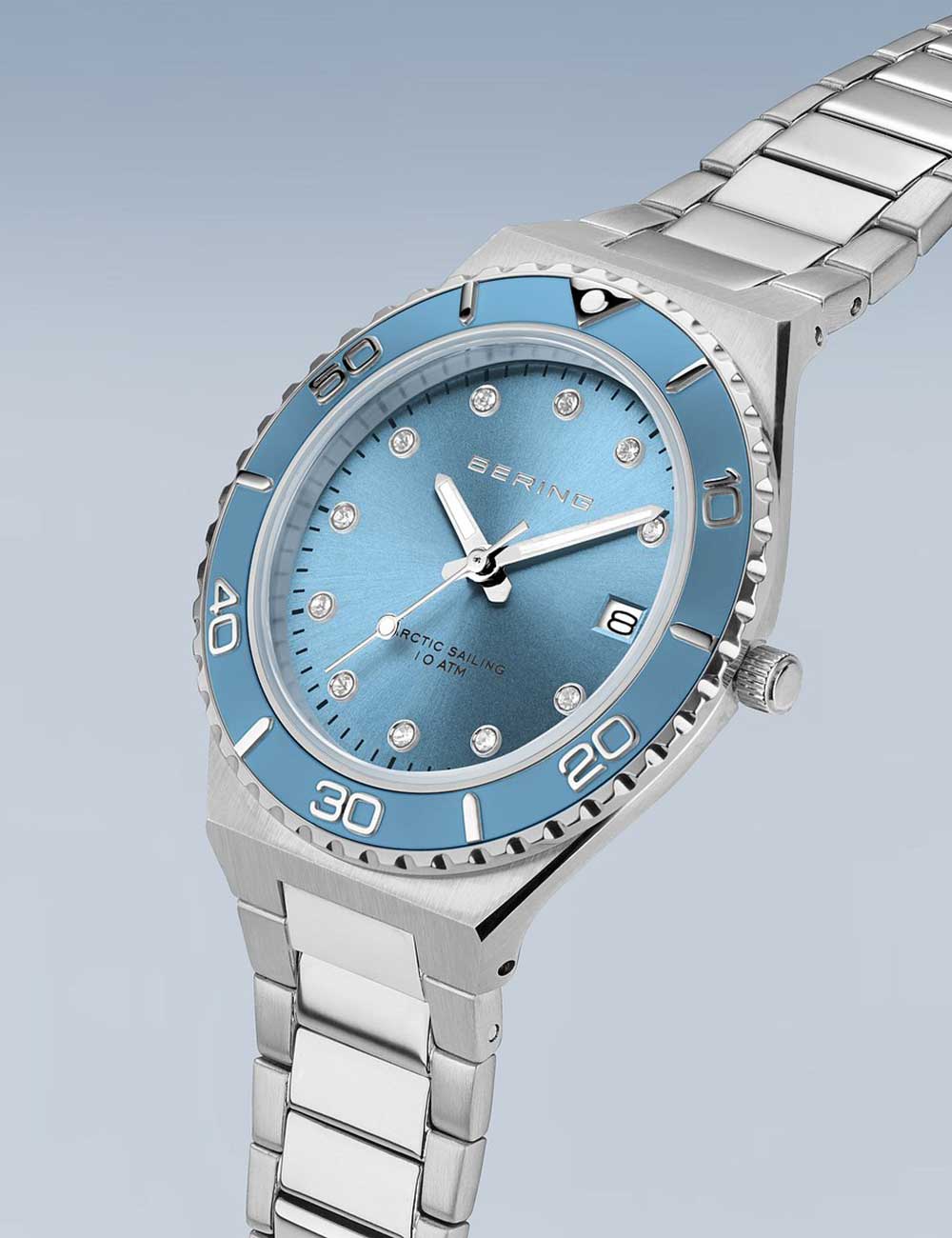 BERING 18936-705 Analoguhr Armbanduhr 43 mm