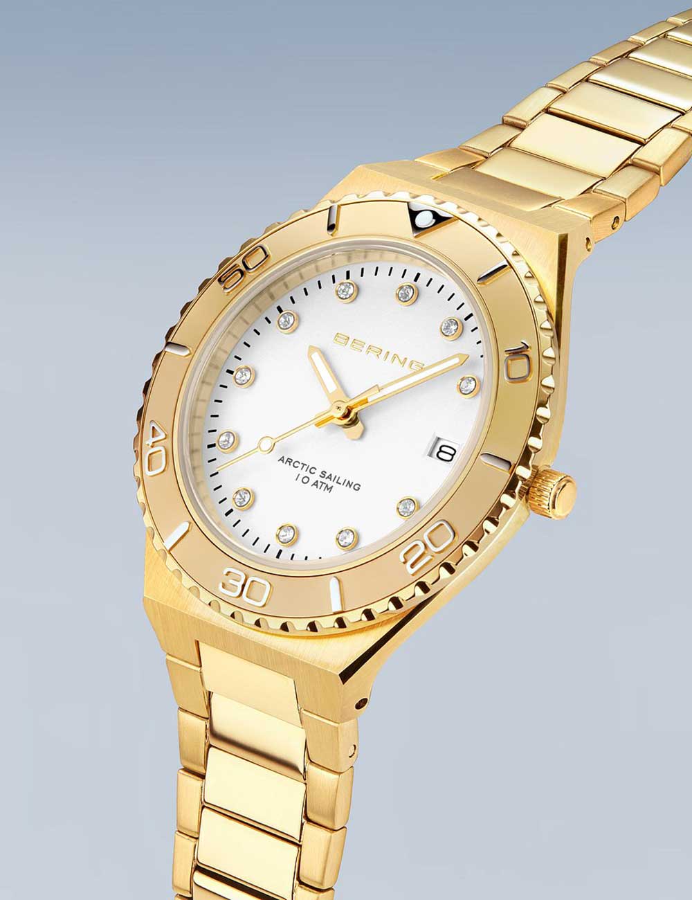 BERING 18936-734 Analoguhr Armbanduhr 46 mm