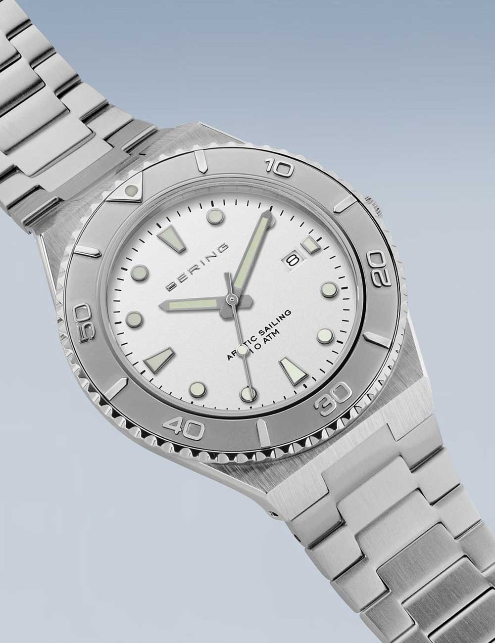 BERING 18940-704 Analoguhr Armbanduhr 46 mm