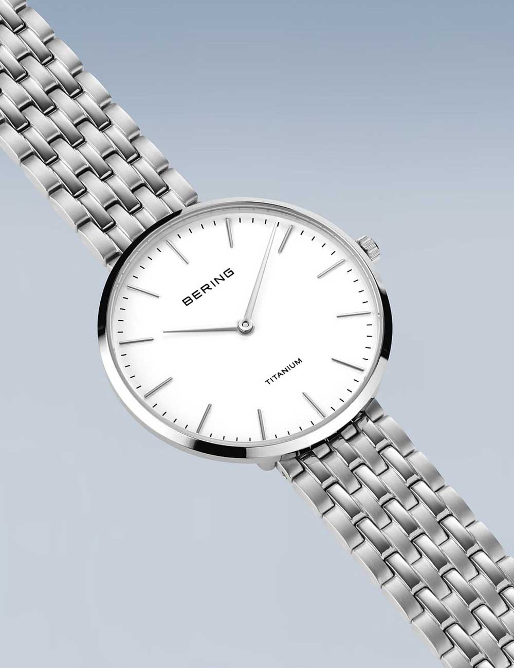 BERING 19334-004 Analoguhr Armbanduhr 38 mm ansicht-2