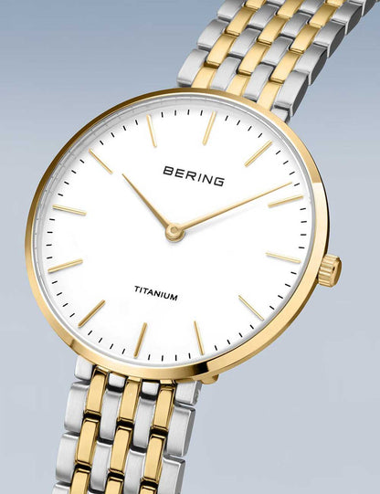 BERING 19334-010 Analoguhr Armbanduhr 38 mm