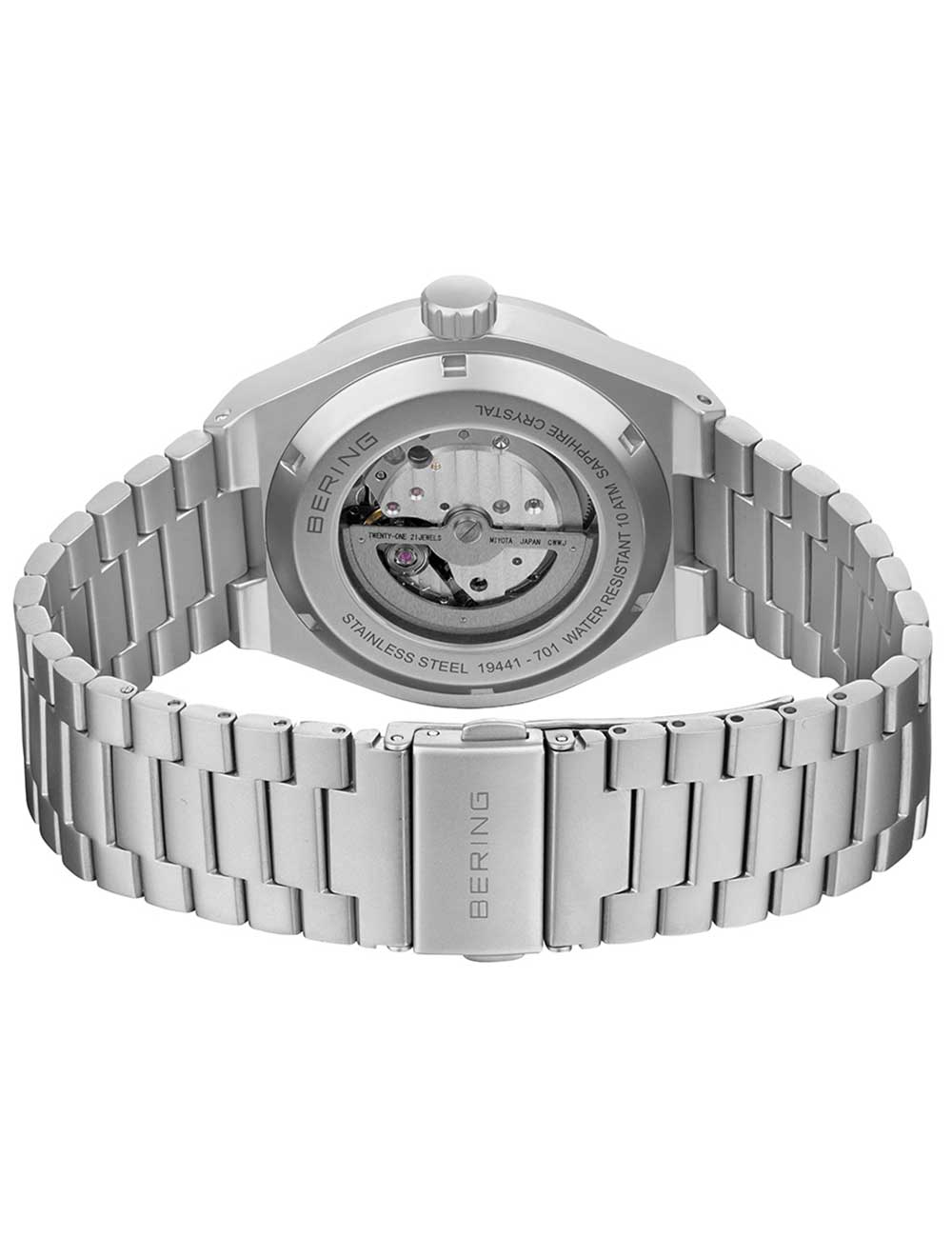 BERING 19441-701 Analoguhr Armbanduhr 38 mm ansicht-3