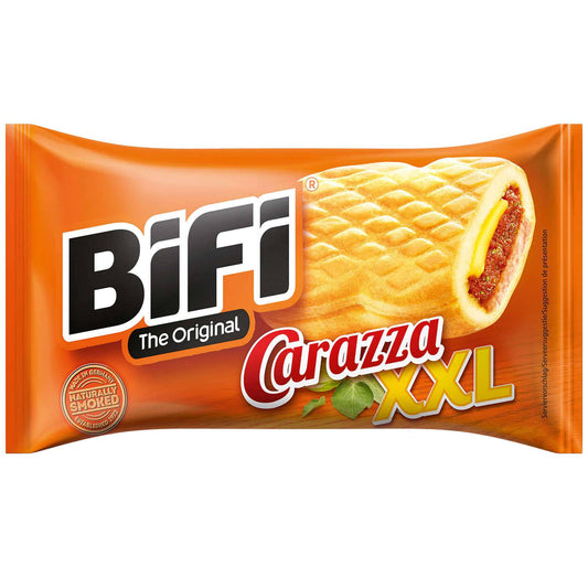 BiFi The Original Carazza XXL 75g Weizengebäck mit Salami, Pizza-Sauce und Käse - Candyshop.ch
