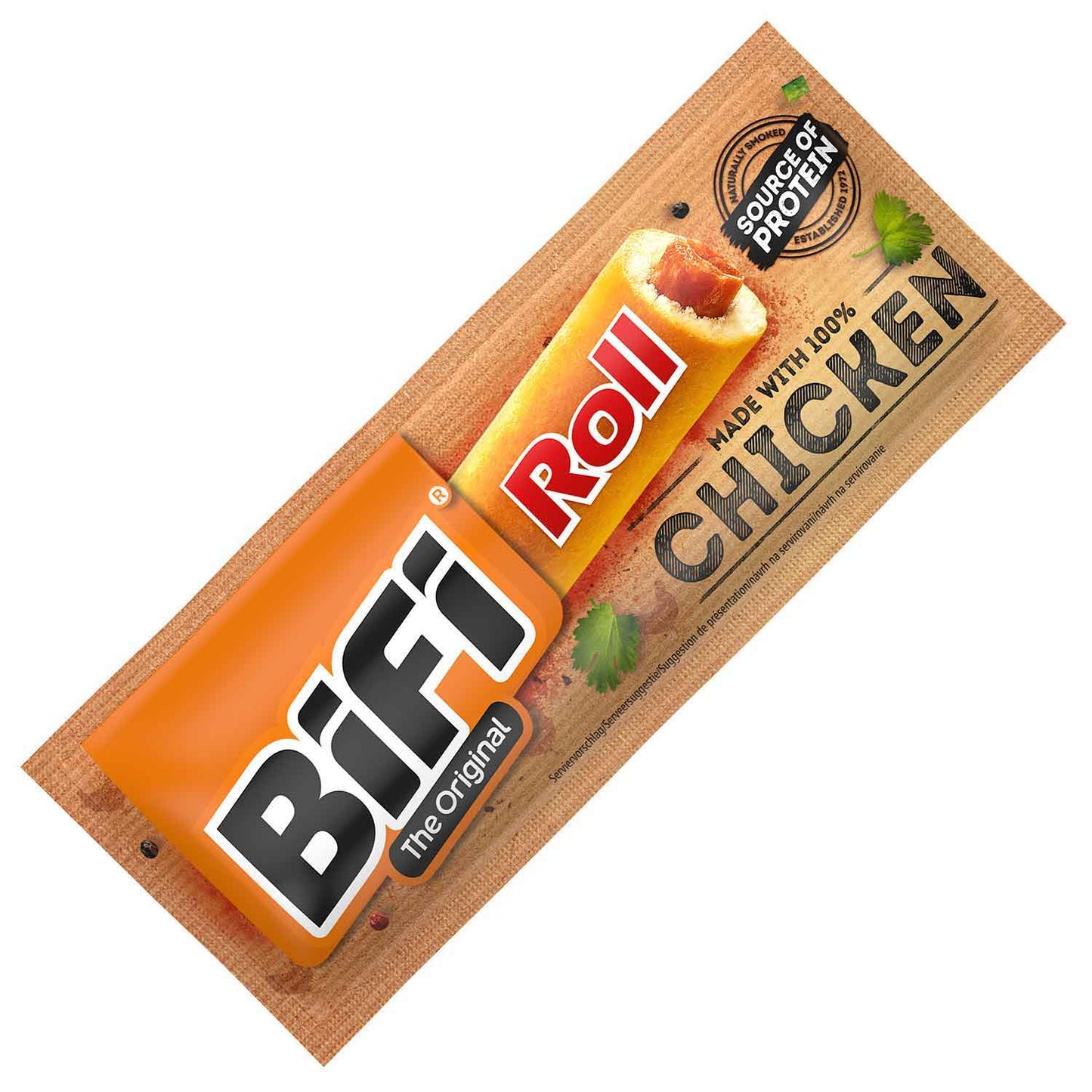 BiFi The Original Chicken Roll High Protein 45g MHD: 07/26