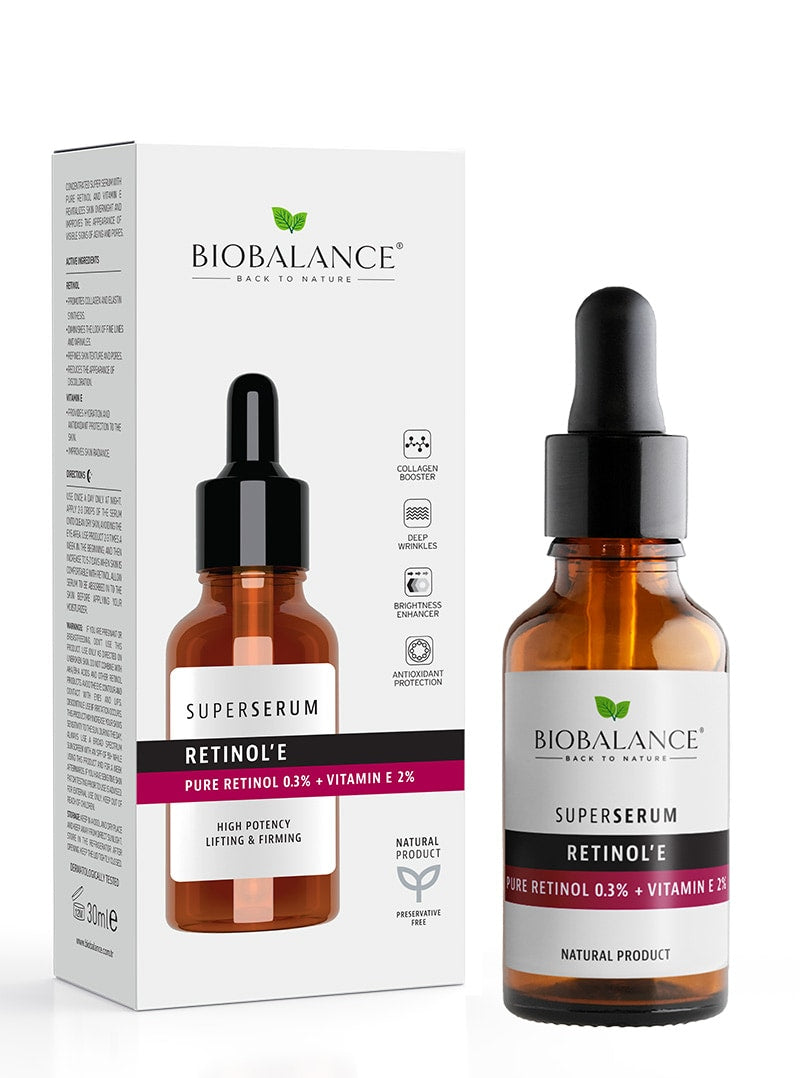 Bio Balance Bio Balance, Retinol'E, Firming & Anti-Aging, Serum, Für das Gesicht, 30 ml Regular
