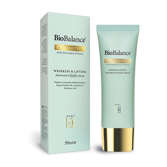 Bio Balance Bio Balance, Wrinkle & Lifting Restorative, Firming & Anti-Wrinkle, Nacht, Sahne, Für Gesicht & Hals, 50 ml Regul