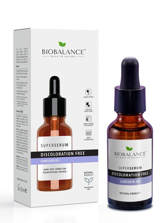 Bio Balance Bio Balance, Discoloration Free, Brightening & Illuminating, Tag & Nacht, Serum, Für das Gesicht, 30 ml Regular