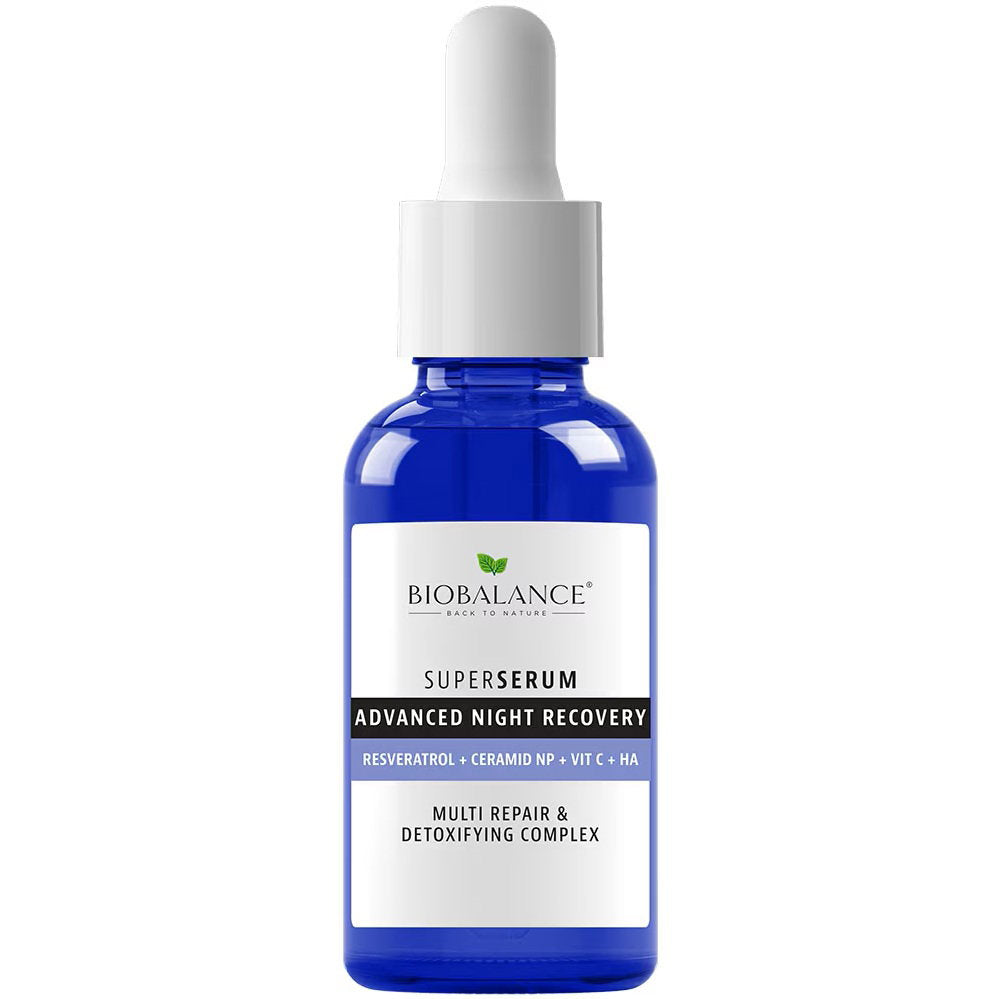 Bio Balance Bio Balance, Advanced Night Recovery, Repairing & Brightening, Tag & Nacht, Serum, Für das Gesicht, 30 ml Regular