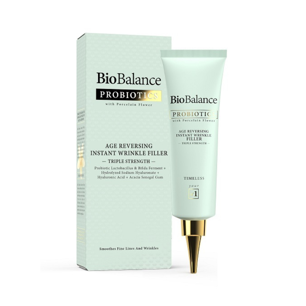 Bio Balance Bio Balance, Age Reversing Instant Wrinkle Filler, Hydrating, Plumping & Smoothing, Tag & Nacht, Serum, Für Gesic