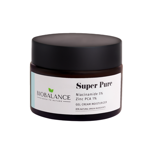 Bio Balance Bio Balance, Super Pure, Feuchtigkeitsspendend, Täglich, Gel-Creme, Für das Gesicht, 50 ml Regular