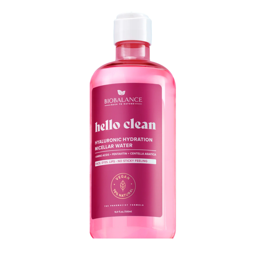 Bio Balance Bio Balance, Hyaluronic Hydration, Hydrating & Cleansing, Mizellenwasser, Für empfindliche Haut, 500 ml Regular