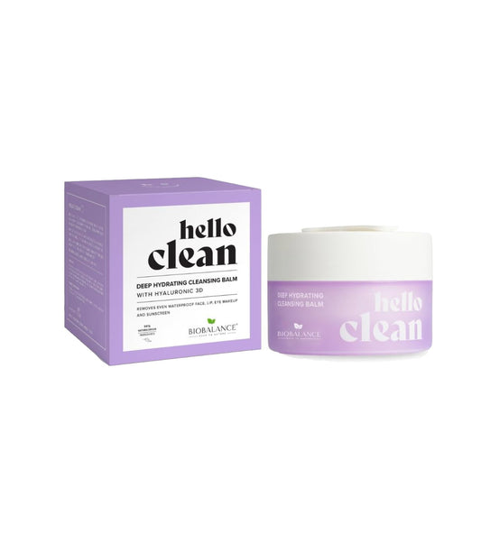 Bio Balance Bio Balance, Hello Clean Deep Hydrating, Hydrating & Cleansing, Reinigungsbalsam, Für Gesicht & Augen, 100 ml Reg