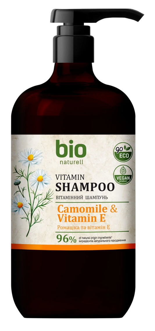 Bio Naturell Bio Naturell, Bio Naturell, Camomile & Vitamin E, Haarshampoo, Nahrhaft, 946 ml Regular