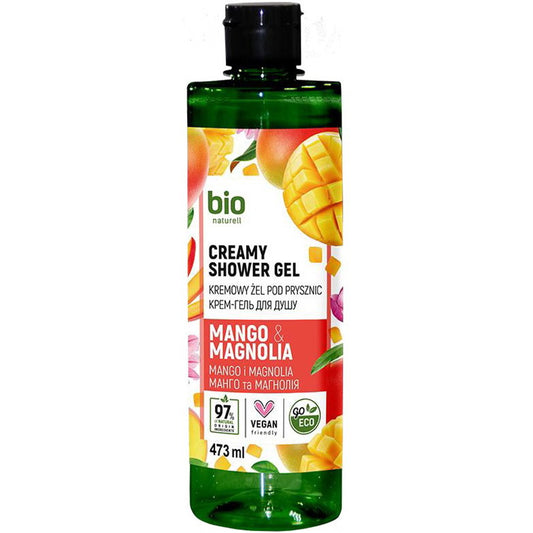 Bio Naturell Bio Naturell, Bio Naturell, Mango & Magnolia, Duschgel, Für alle Hauttypen, 437 ml Regular