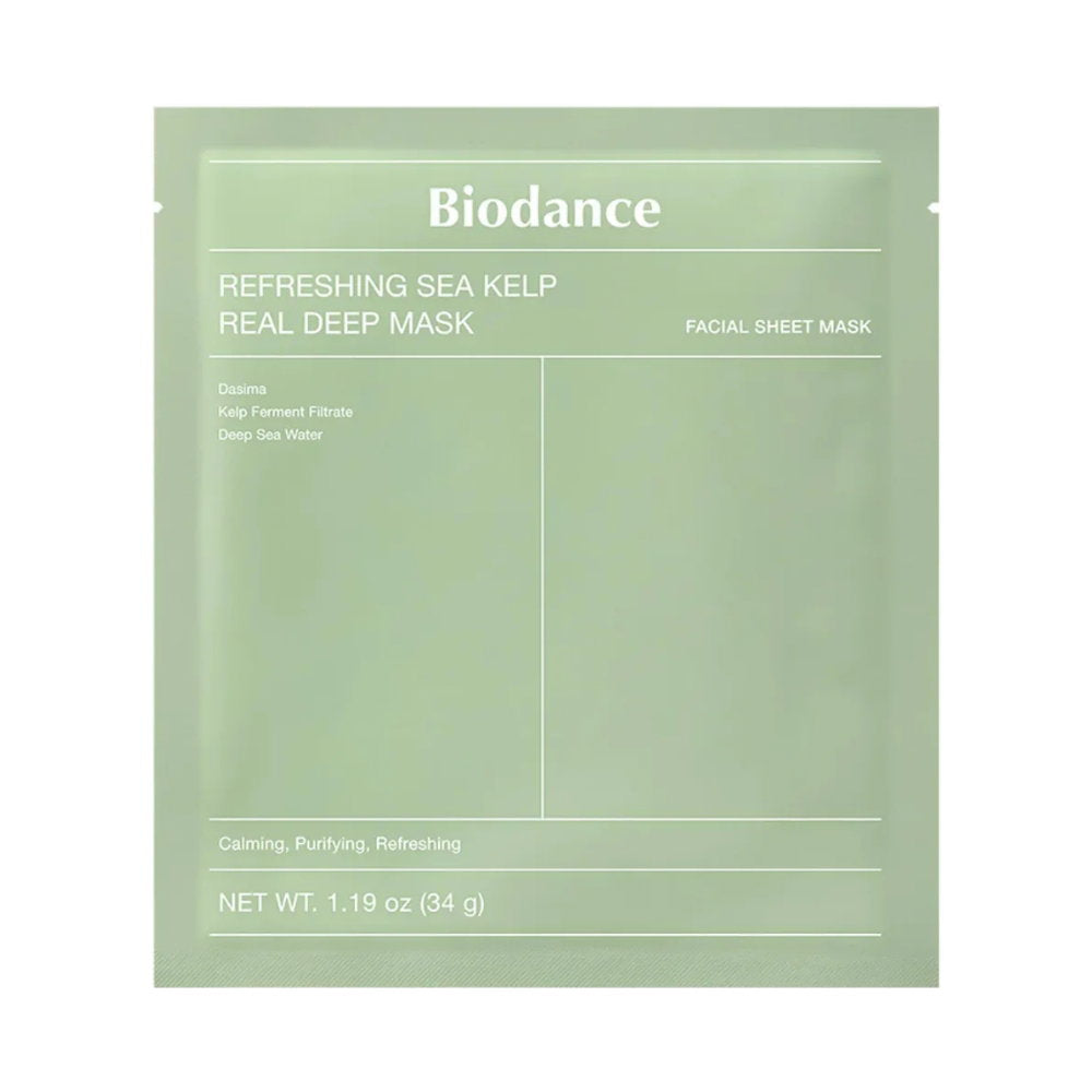 Biodance Biodance, Refreshing Sea Kelp, Reinigung, Gesichtsmaske, Für das Gesicht, 34 g Regular