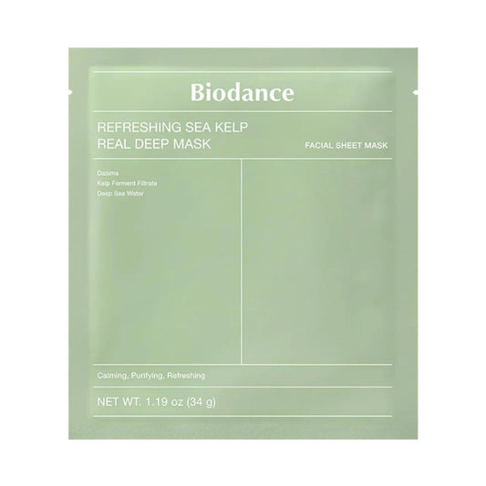 Biodance Biodance, Refreshing Sea Kelp, Reinigung, Gesichtsmaske, Für das Gesicht, 34 g Regular