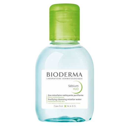 Bioderma Bioderma, Sebium H2O, Parabenfrei, Reinigung, Mizellenwasser, Für ölige/unreine Mischhaut, 100 ml Regular