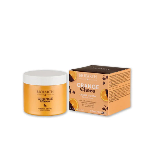 Bioearth Bioearth, Orange Choco, Feuchtigkeitsspendend & Weichmachend, Körpercreme, Täglich, 300 ml Regular