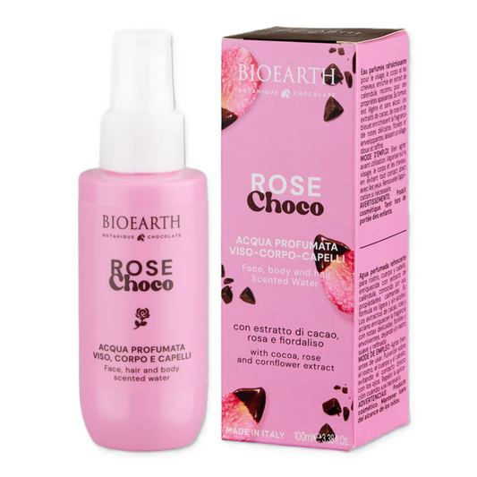 Bioearth Bioearth, Rose Choco, Erfrischend, Nebelspray, Für Körper, Gesicht & Haar, 100 ml Regular