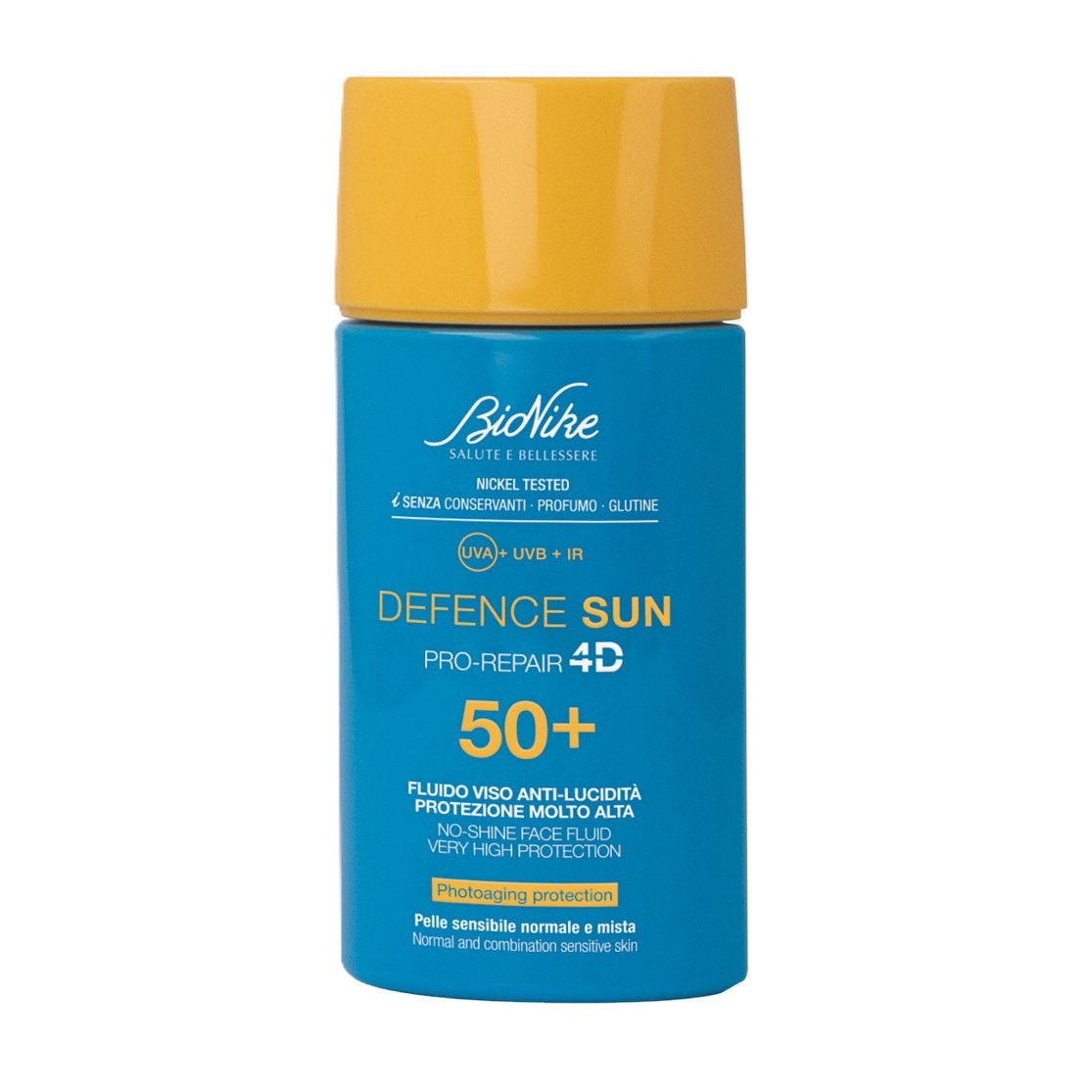 BioNike BioNike, Defence Sun, Mattifying & Protecting, Vor Sonneneinstrahlung, Flüssigkeit, Für das Gesicht, SPF 50+, 50 ml R
