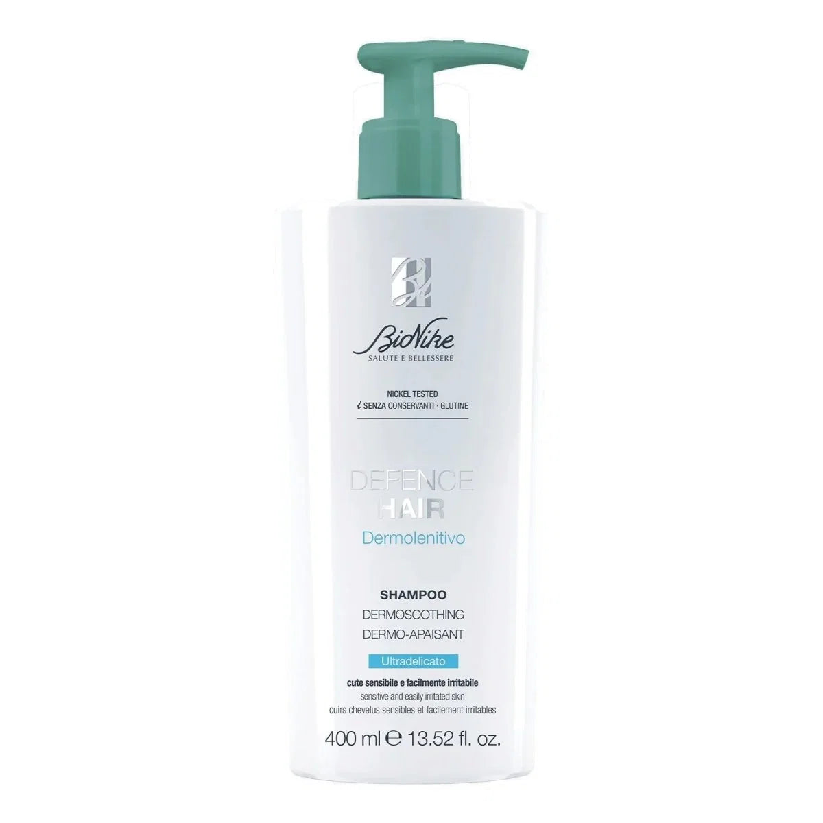 BioNike BioNike, Defense Hair, Haarshampoo, Soothing & Moisturising, 400 ml Regular