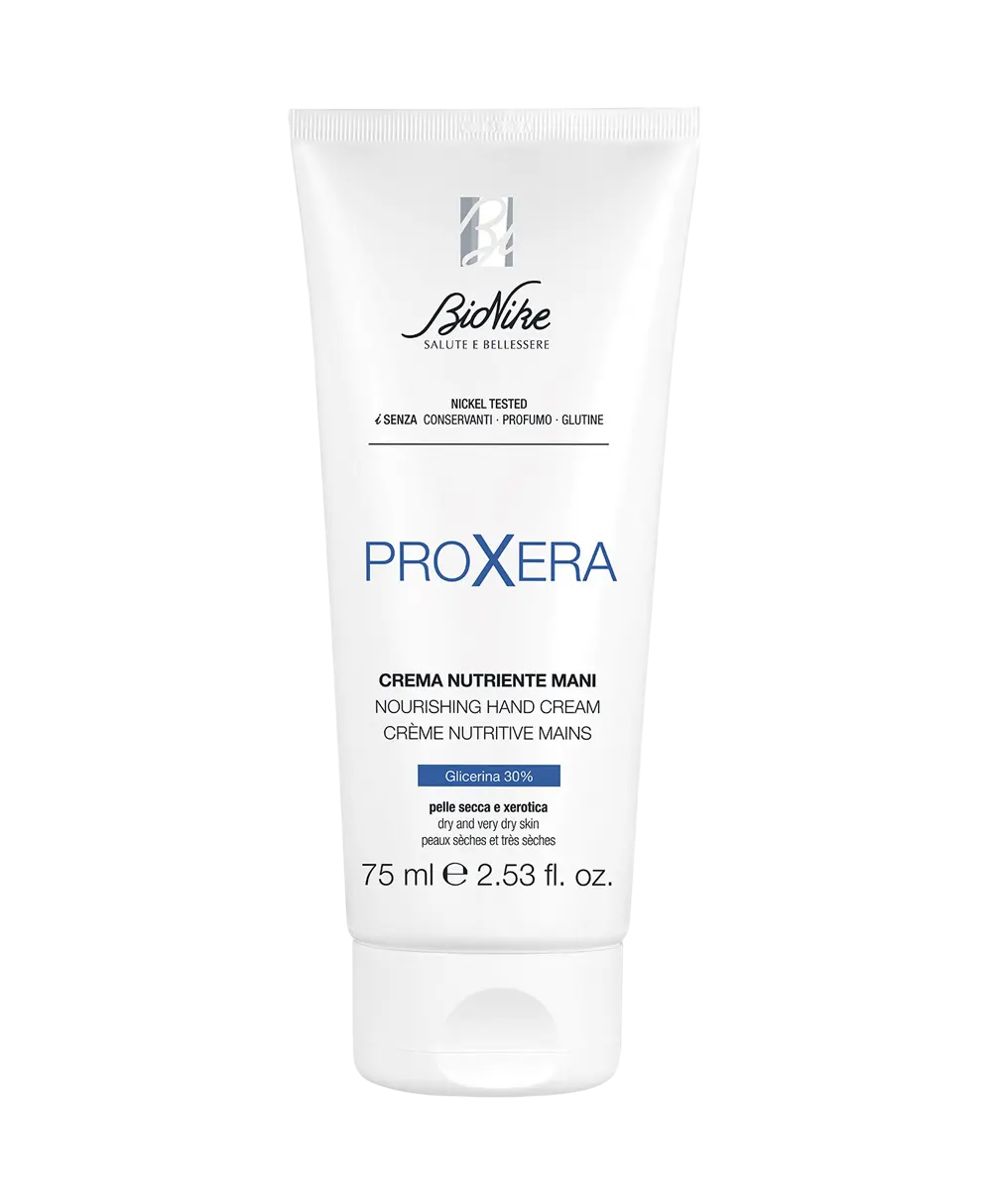 BioNike BioNike, Proxera, Nourishing & Softening, Tag & Nacht, Sahne, Für Hände, 75 ml Regular