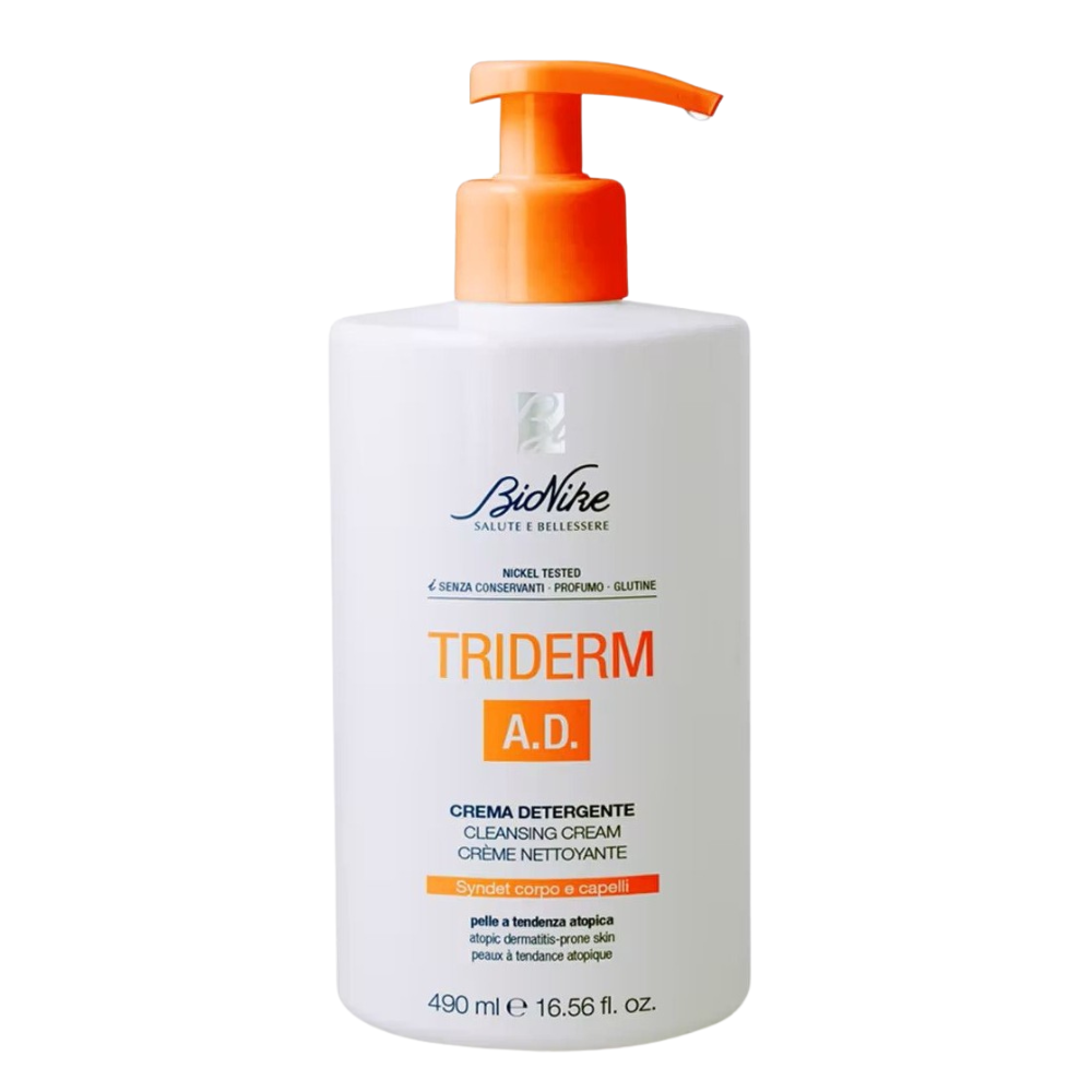 BioNike BioNike, Triderm A.D., Reinigung & Beruhigung, Reinigungscreme, 490 ml Regular