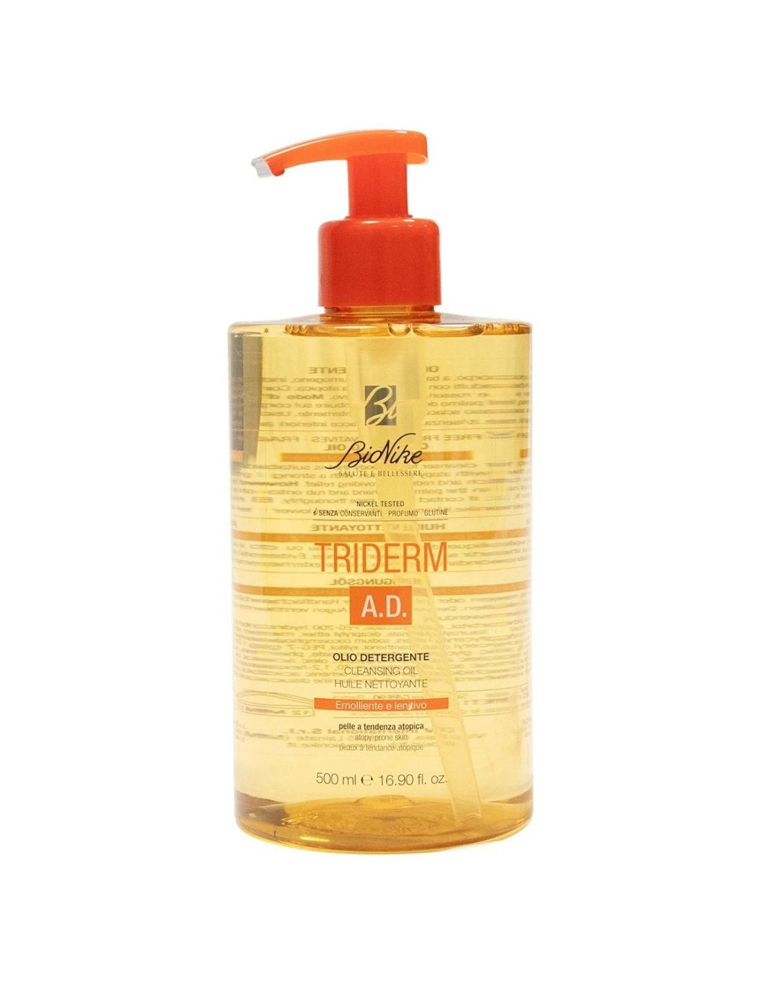 BioNike Körperöl BioNike, Triderm A.D., Hydrating & Soothing, Body Oil, Daily, 500 ml Regular