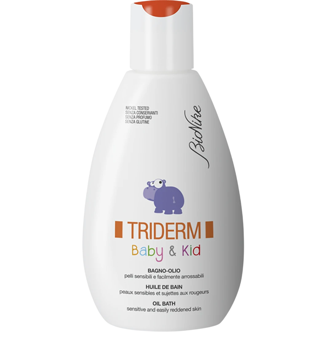 BioNike Duschöl BioNike, Triderm Baby, Cleansing, Softening & Protecting, Shower Oil, For All Skin Types, 500 ml Regular