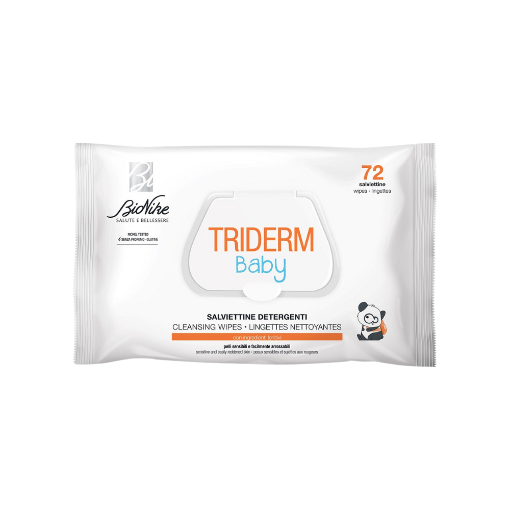 BioNike BioNike, Triderm Baby, Reinigungstücher, For Face & For Hands, 72 stk Regular