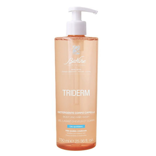 BioNike BioNike, Triderm, Cleansing & Refreshing, Duschgel, For Body & For Hair, Für empfindliche Haut, 750 ml Regular