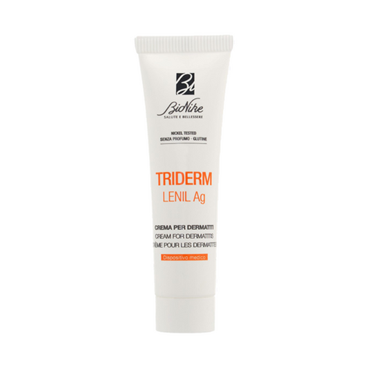 BioNike Triderm Lenil Ag Soothing & Repairing Tag & Nacht Lokale Behandlungscreme Für das Gesicht 30 ml
