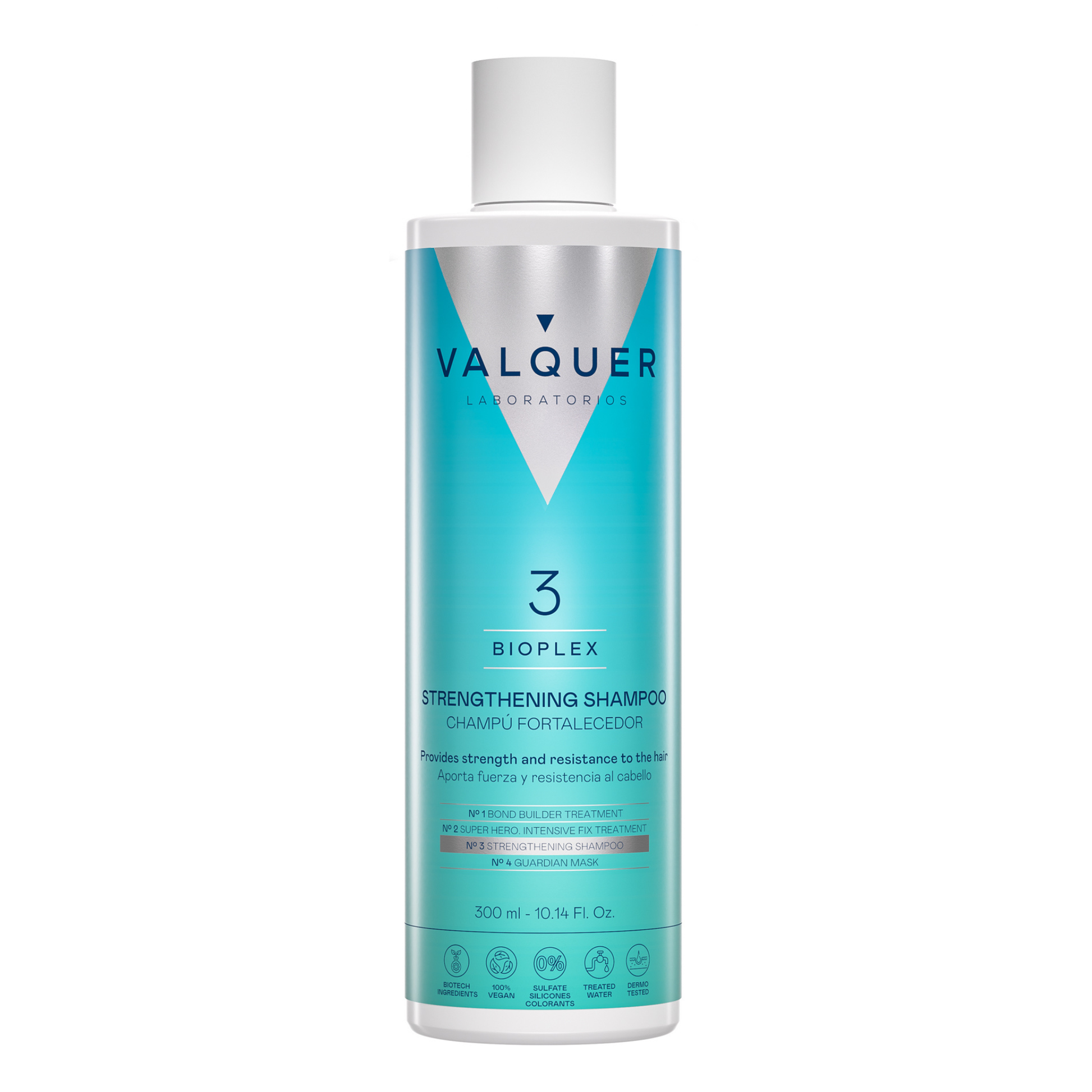VALQUER Bioplex N 3 Champú Fortalecedor 300 ml Kosmetik