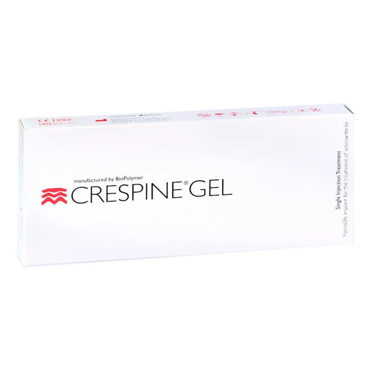 Biopolymer Biopolymer, Crespine, Hyaluronsäure, Schmerzlinderung bei Osteoarthritis, Fertigspritze, 2 ml Regular