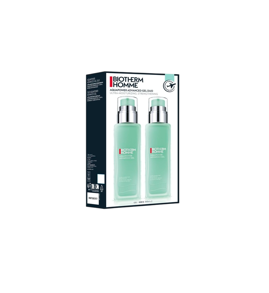 Biotherm Gel-Creme Biotherm, Aquapower, Ultra-Moisturising, Daily, Gel Cream, For Face, 2 pcs, 100 ml Regular