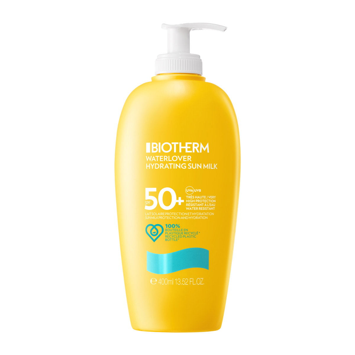 Biotherm Sonnencreme Biotherm, Waterlover, Hydrating, Sunscreen Lotion, SPF 50, 400 ml Regular