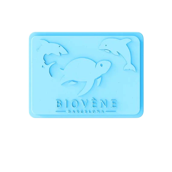 Biovene Biovene, Bamboo In-Shower, Storage & Travel, Reiseetui, Himmelblau, *Tester