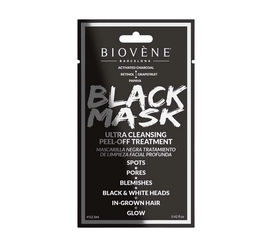 Biovene Biovene, Black Mask, Reinigung, Peel-Off-Maske, Für das Gesicht, 12.5 ml Regular