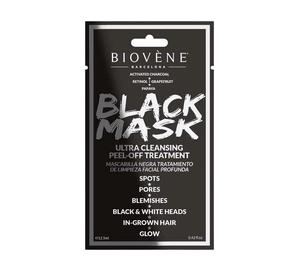 Biovene Biovene, Black Mask, Reinigung, Peel-Off-Maske, Für das Gesicht, 12.5 ml *Tester