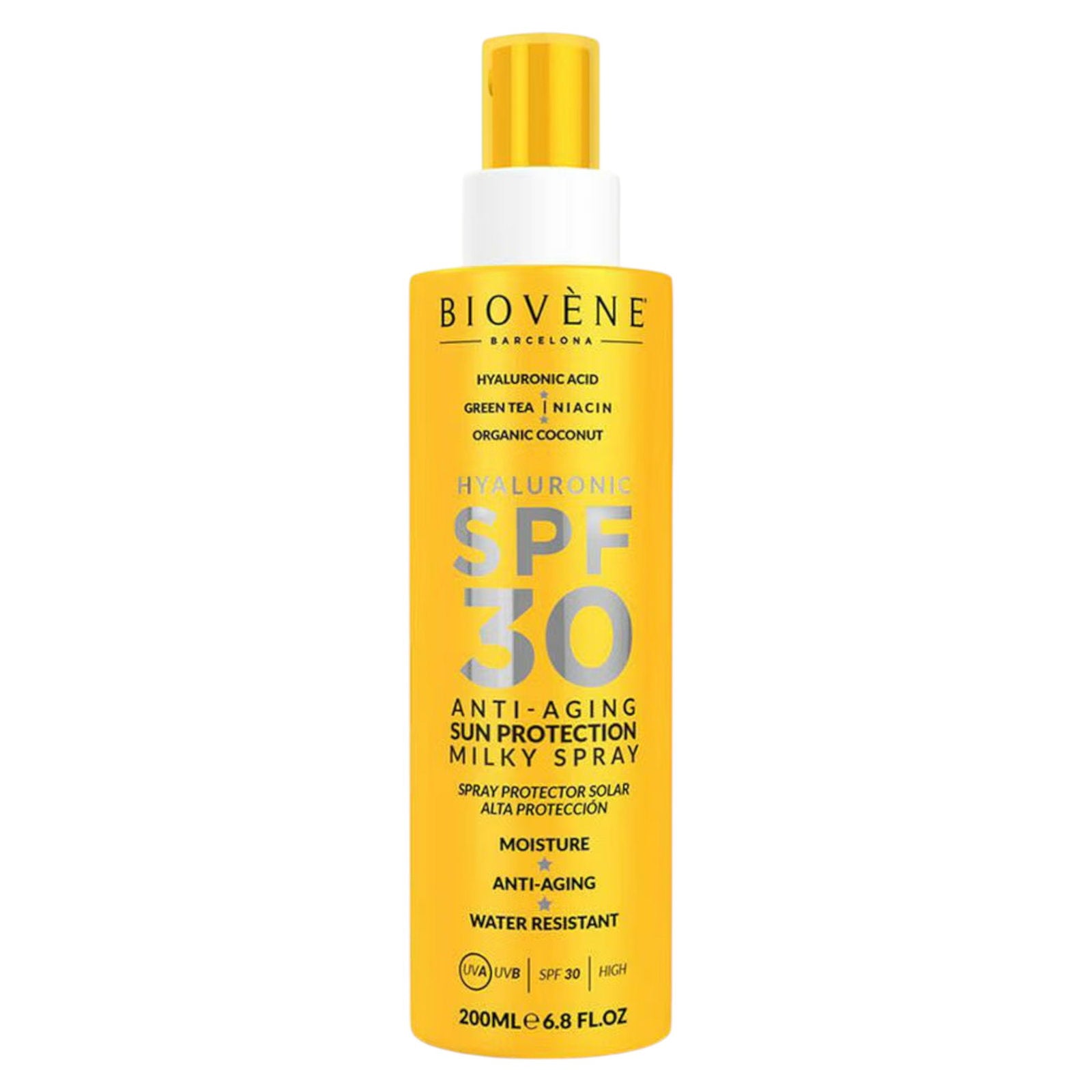 Biovene Biovene, Hyaluronic Acid, Grüner Tee, Anti-Aging, After-Sun Milch, 200 ml *Tester