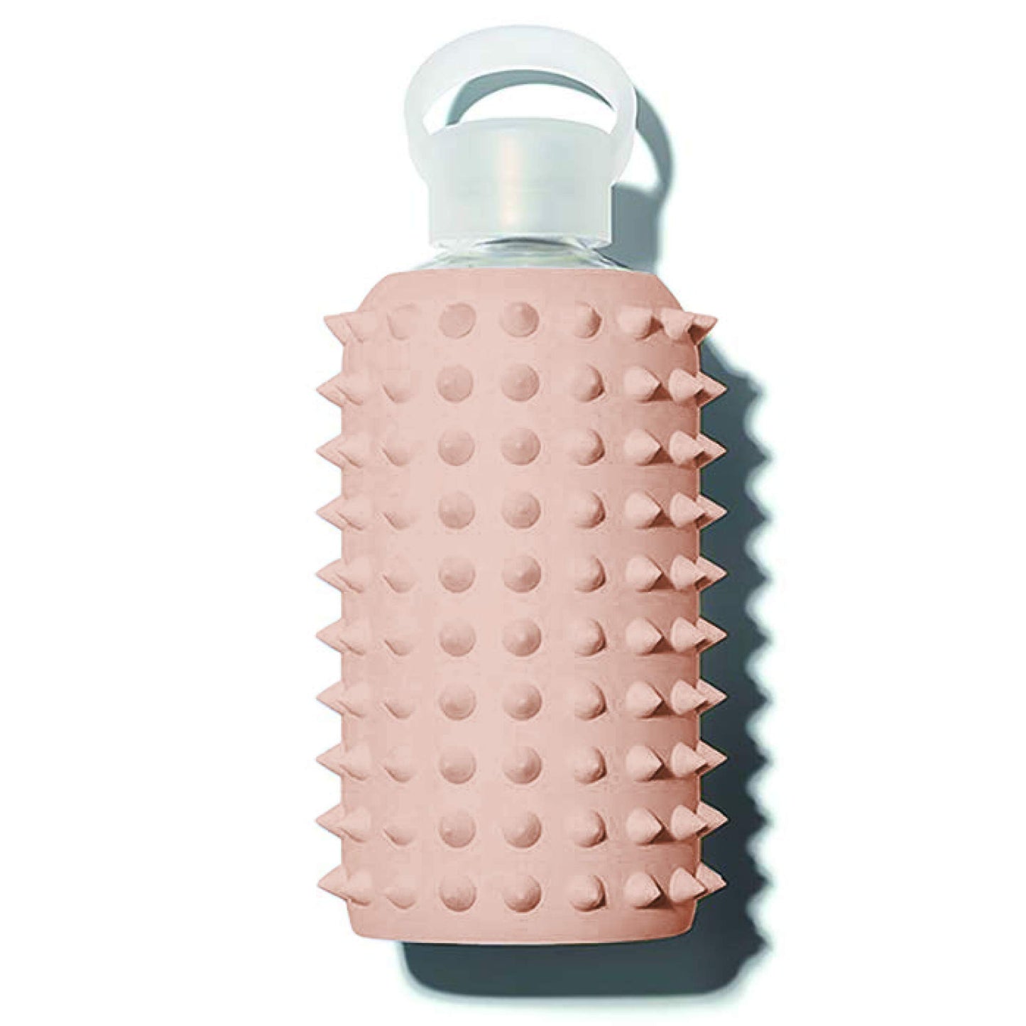 Bkr Bkr, Teddy Spiked, GWP Glas-Wasserflasche, Rosa, 500 ml Regular