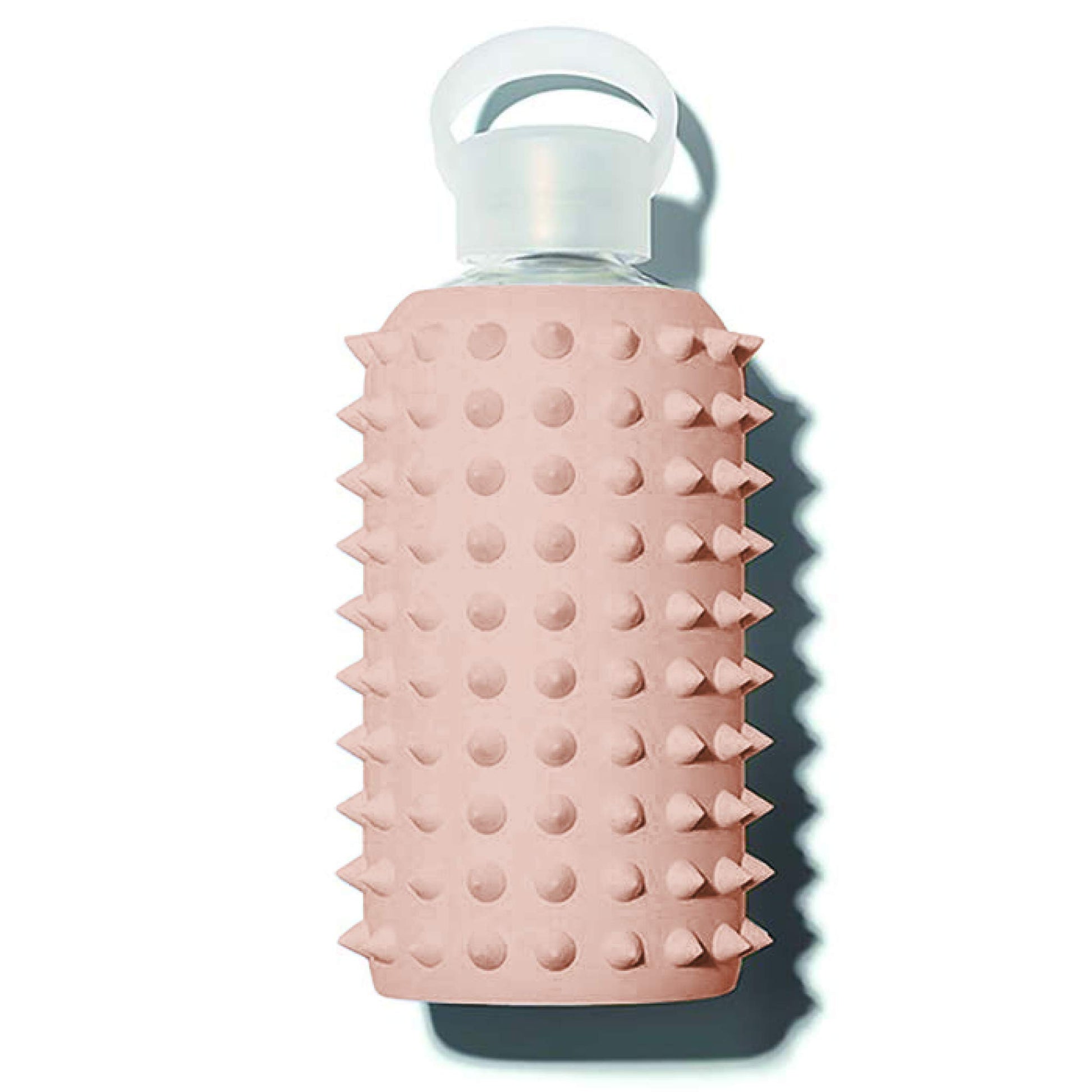 Bkr Bkr, Teddy Spiked, GWP Glas-Wasserflasche, Rosa, 500 ml Regular