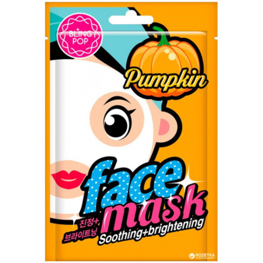 Blingpop Blingpop, Blingpop, Kürböl, Weichmachen, Glätten & Aufhellen, Gesichtsmaske, Für das Gesicht, 25 g Regular