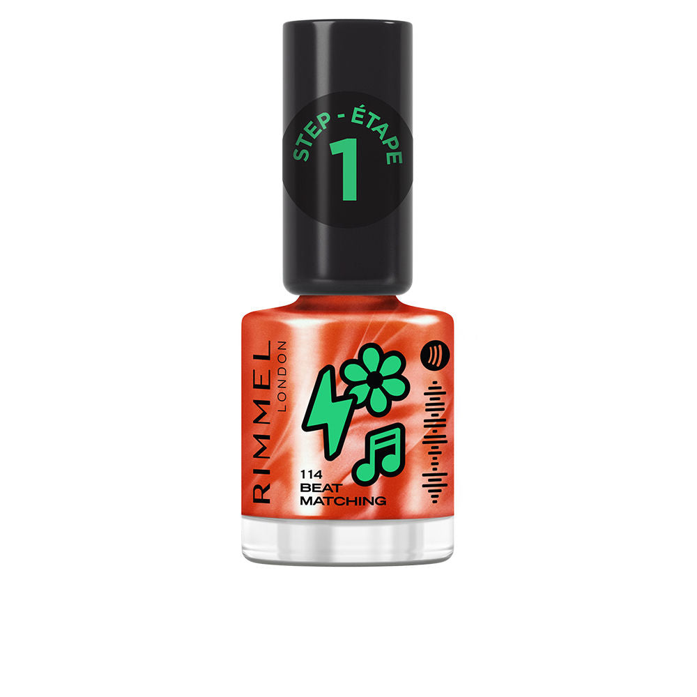 RIMMEL LONDON Super Gel Nagellack 114 Beatmatching 12 ml