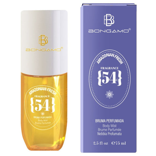 Bongamo Körperspray Bongamo, Amazonian Fresh 54, Refreshing, Body Spray, Violet, 75 ml Regular