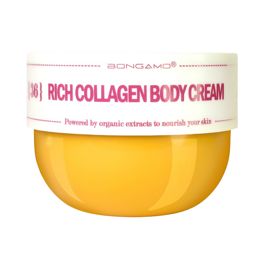 Bongamo Körpercreme Bongamo, Rich Collagen, Nourishing, Body Cream, Body, 200 ml Regular